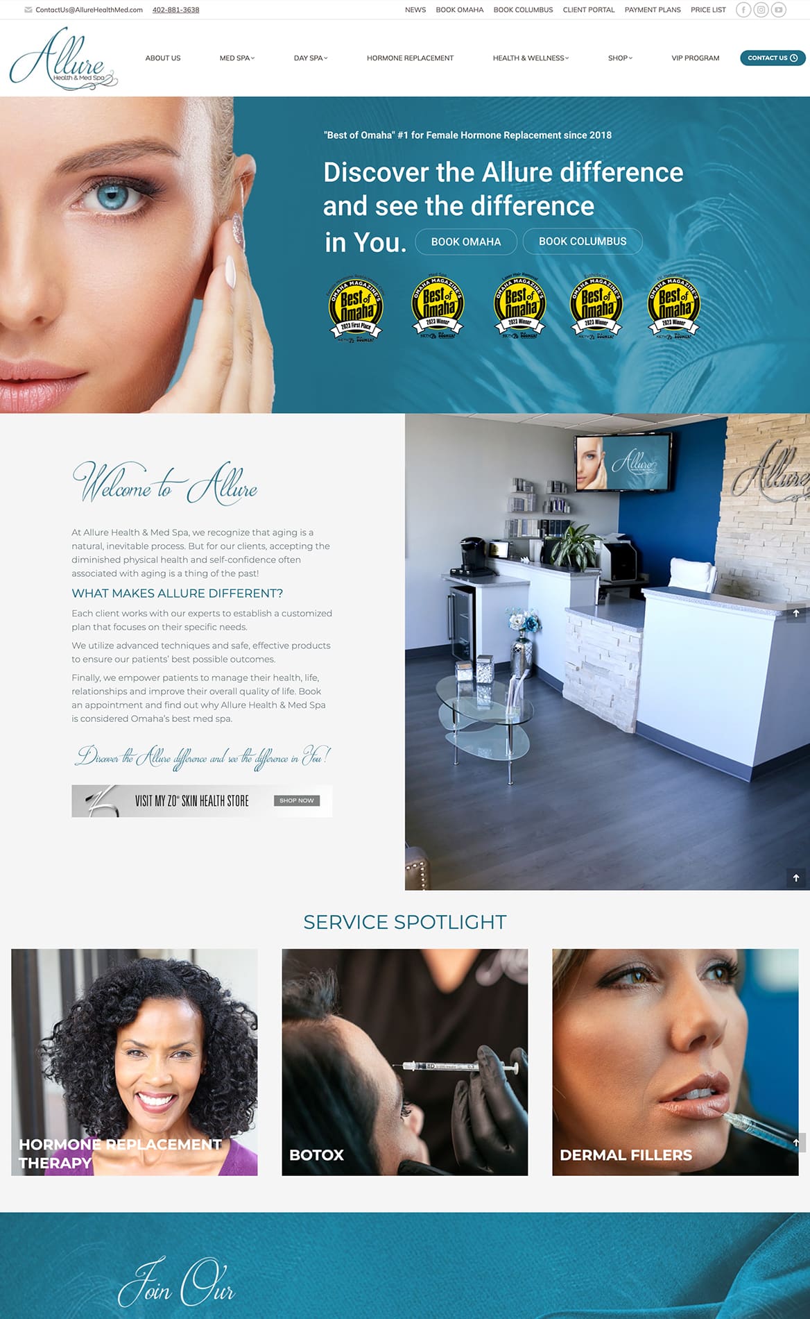 Allure-website-after